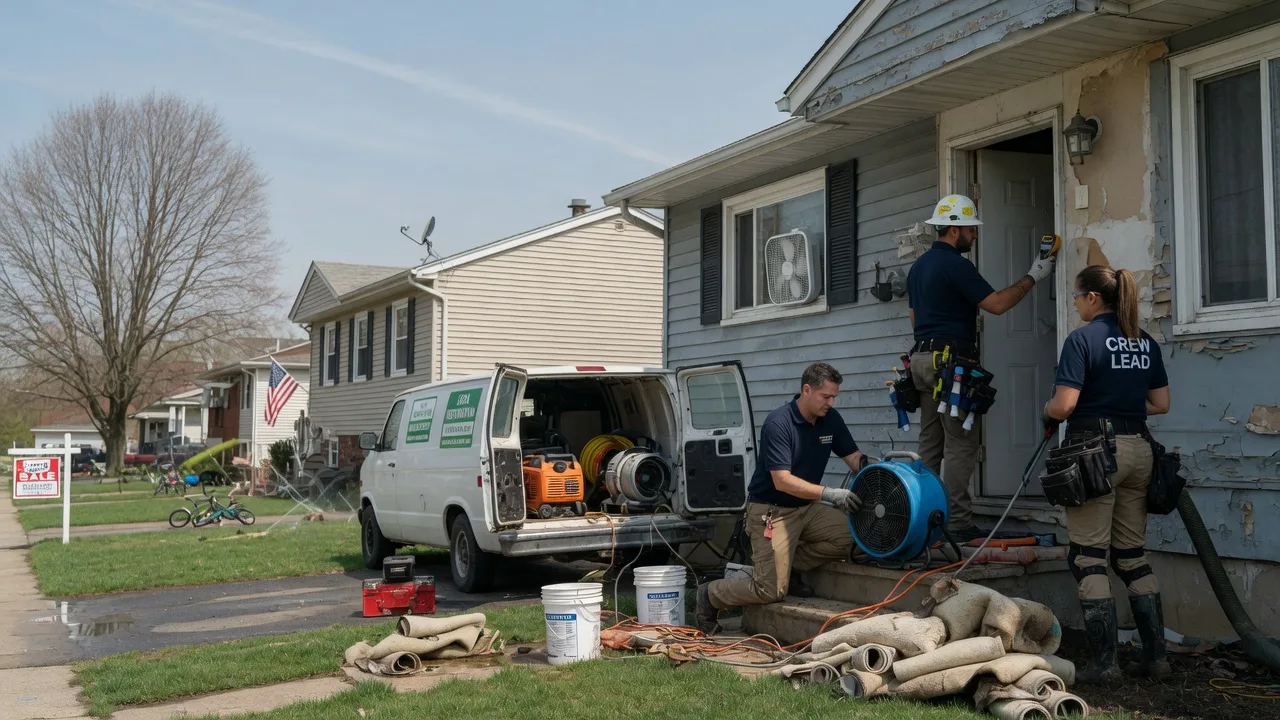 Flood Cleanup in Nettie, WV near me