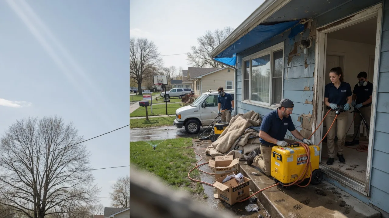 Basement Flood Cleanup in Nettie, WV near me